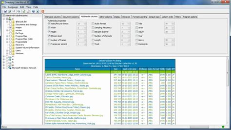 Directory Lister Pro 2.48