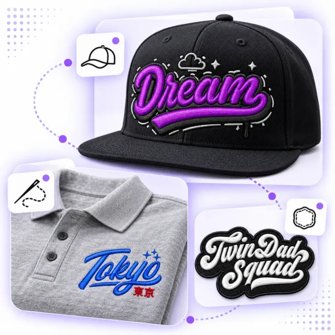 Custom embroidery digitizing applications